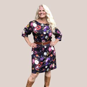 Rembrandt Garden Dress | Small Print | Gilmour Clothing